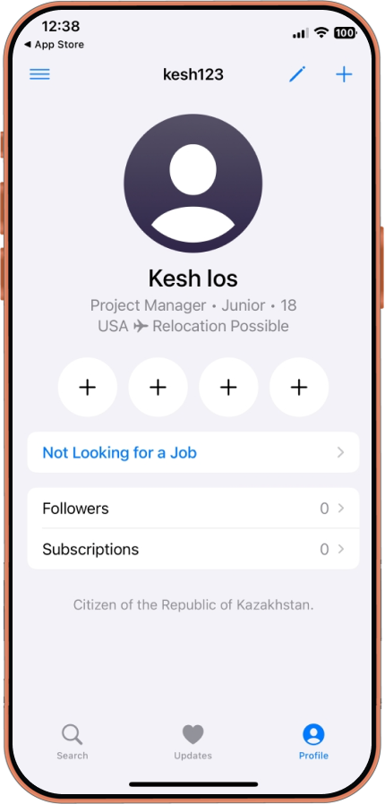 Mobile UI 1
