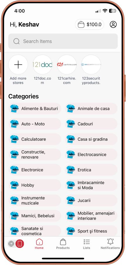 Mobile UI 1