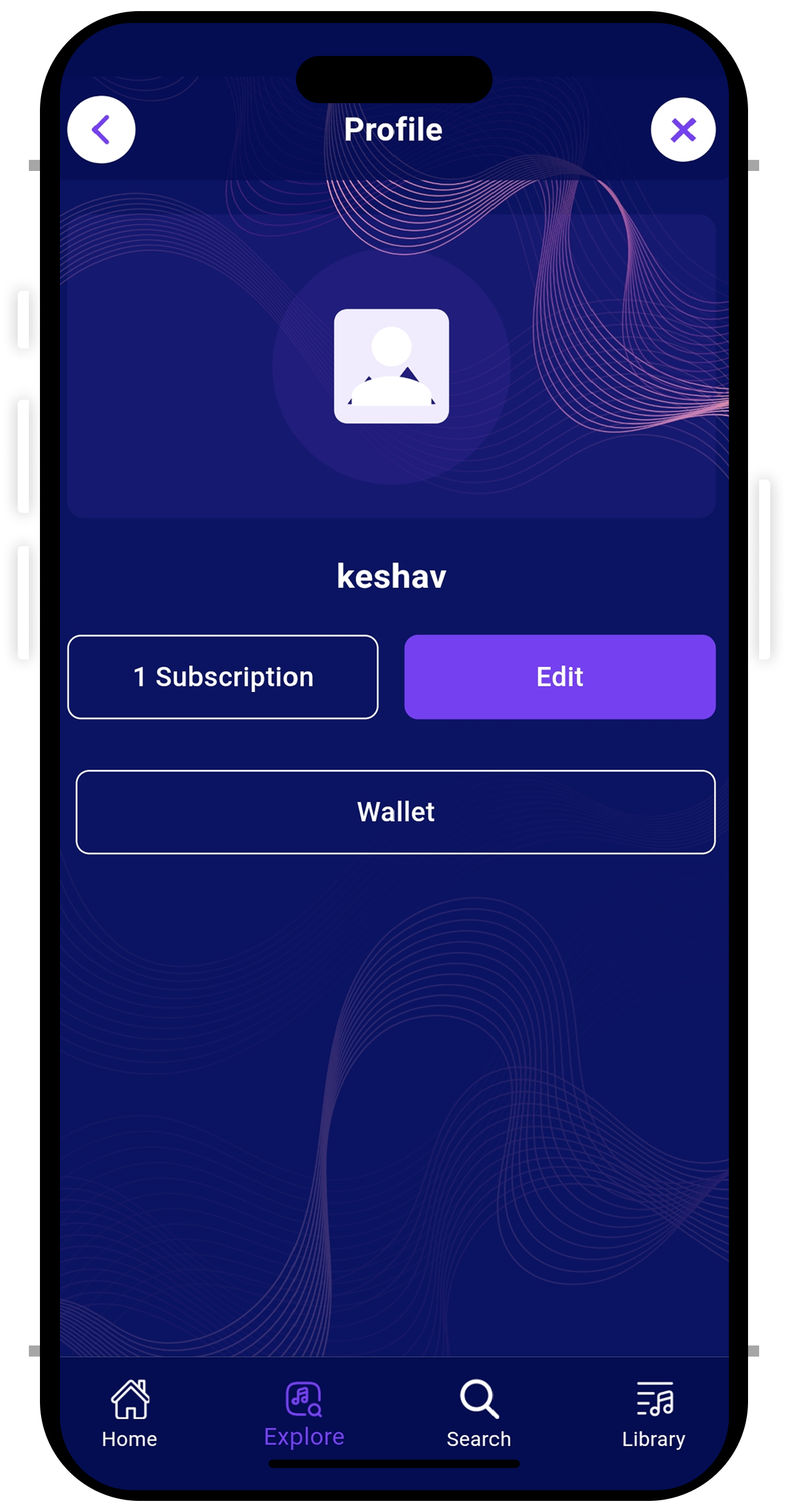 Mobile UI 1