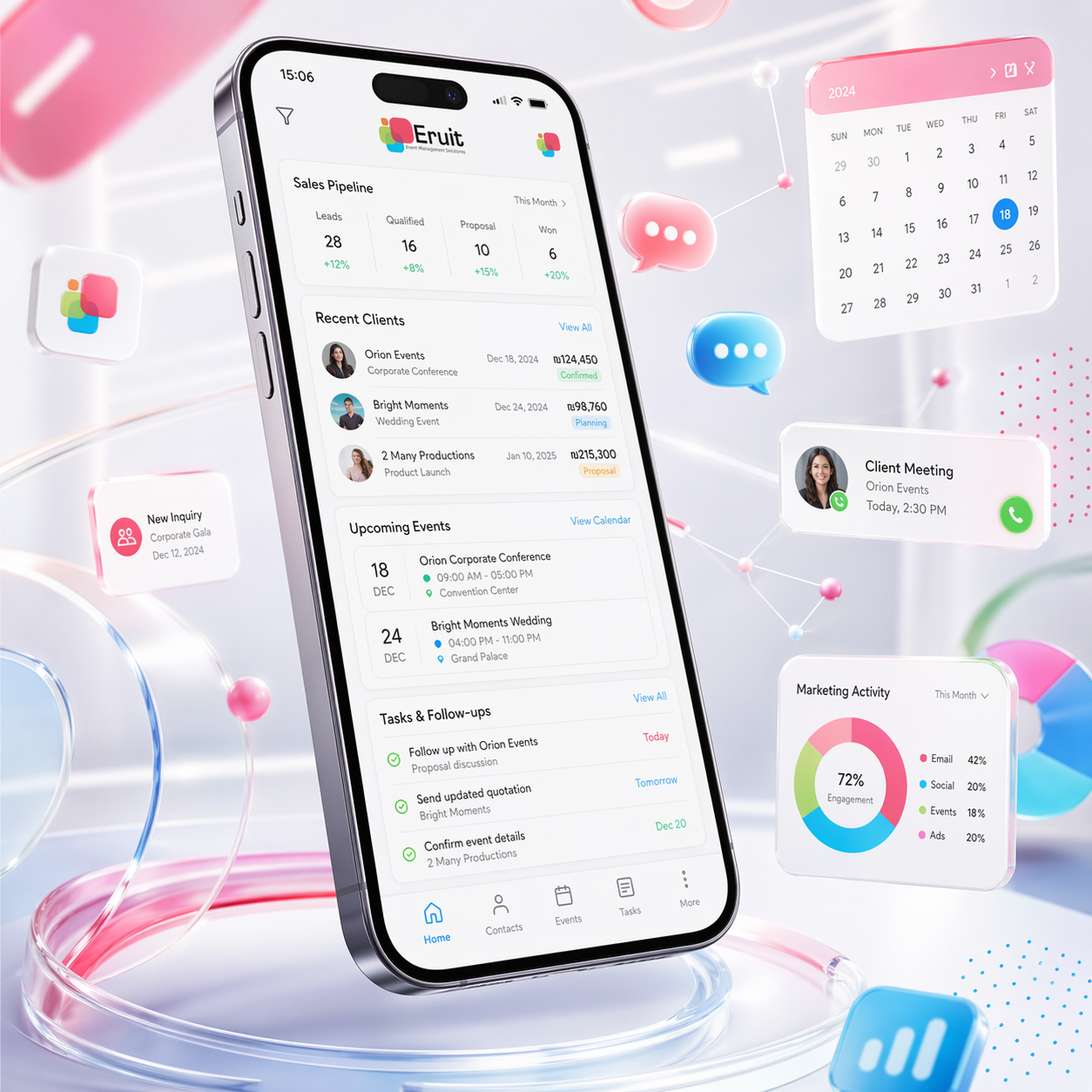 iOS app development company building custom business app