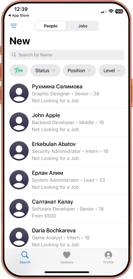 Mobile UI 1